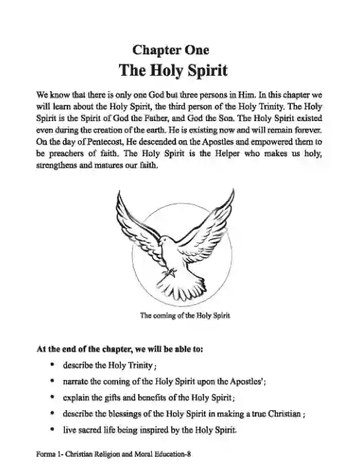 Sample book content image of খ্রিষ্টান ধর্ম ও ��নৈতিক শিক্ষা (Christian Religion and Moral Education) Book | Class Eight (অষ্টম শ্রেণি)