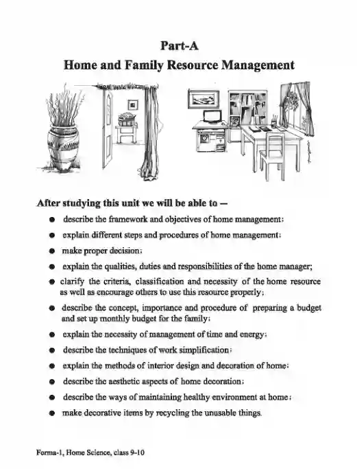 Sample book content image of গার্হস্থ্য বিজ্ঞান (Home Science) Book | Class Nine & Ten (নবম ও দশম শ্রেণি)