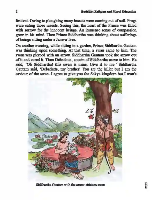 Sample book content image of বৌদ্ধধর্ম ও নৈতিক শিক্ষা (Buddhism and Moral Education) Book | Class Five (পঞ্চম শ্রেণি)